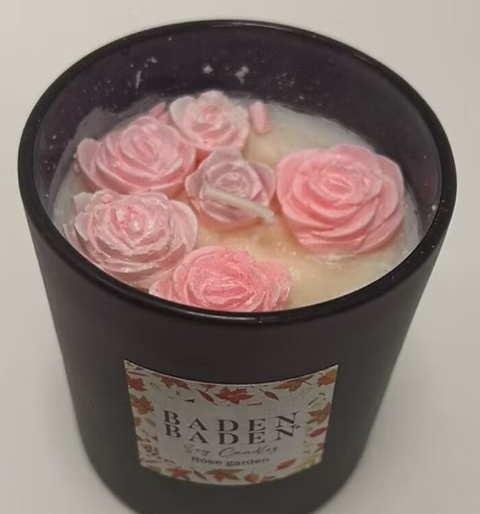 Rose Garden Candle Cup